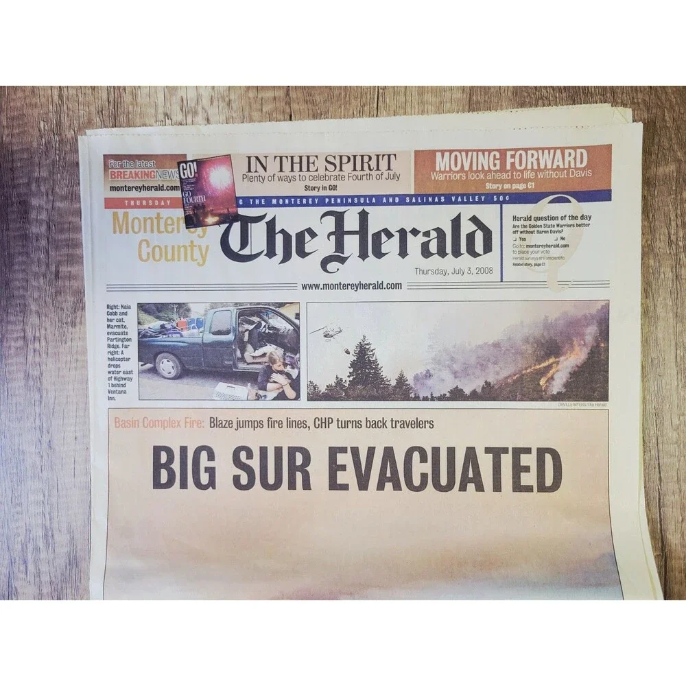 2008 July 3: Monterey County (CA) Herald 